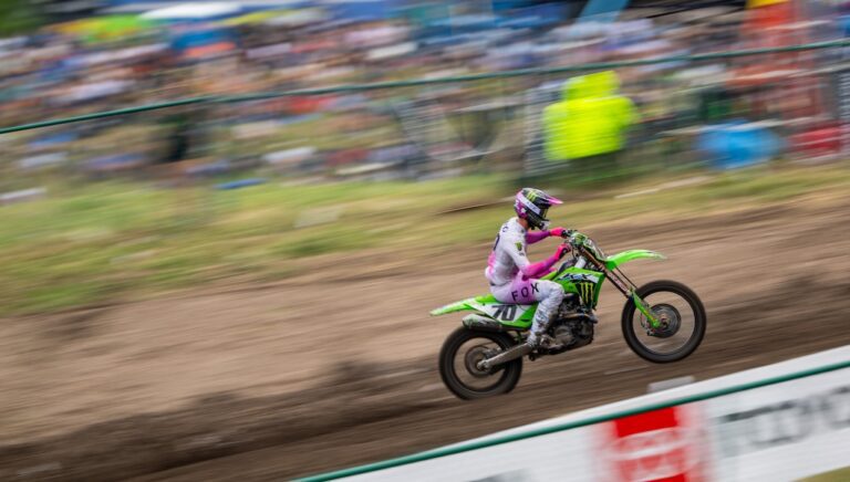 Ken Roczen no cree que la Kawasaki de Jorge Prado sea lenta y que los circuitos sean tan diferentes
