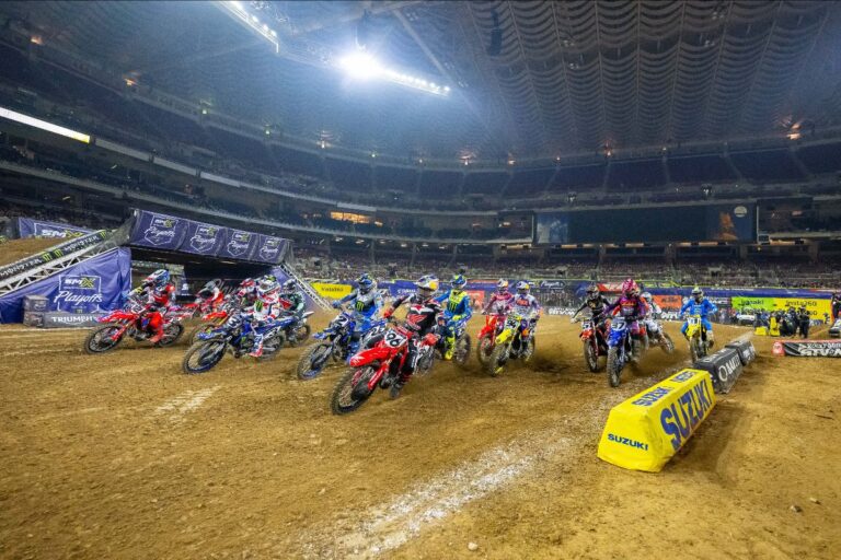 Hunter Lawrence y Jo Shimoda ganan en St Louis el Rd 2 del Supermotocross