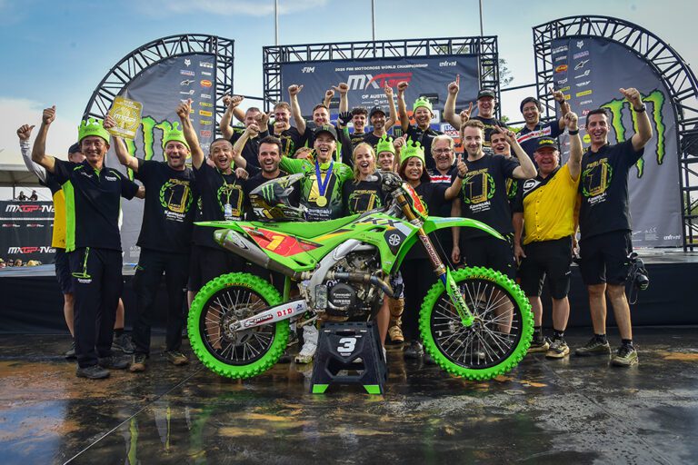 Romain Febvre MXGP y Simon Längenfelder MX2 consiguen sus títulos en Australia
