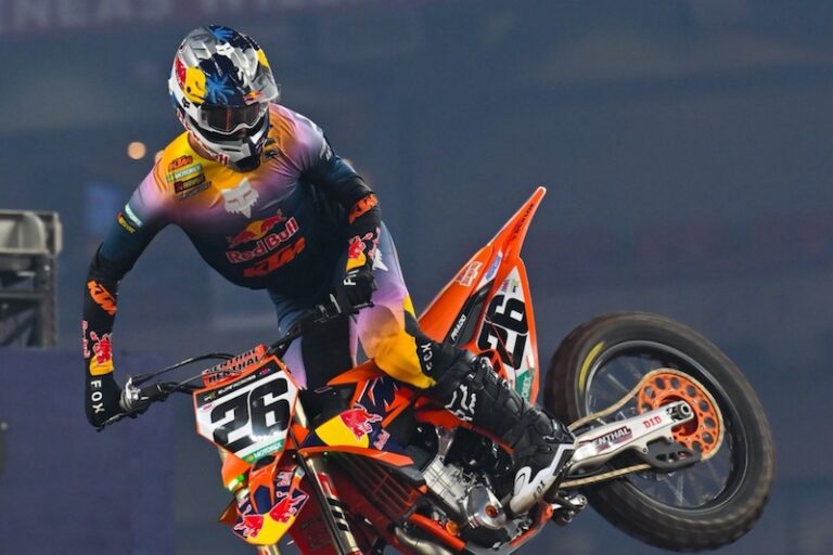 Como está Jorge Prado en 2026 con su KTM, en comparación con otros del MXGP que fueron a USA