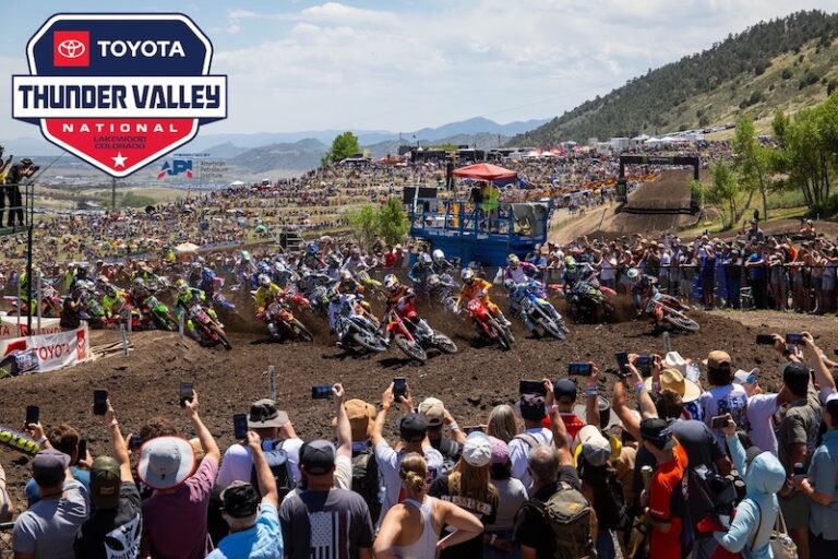 Jett Lawrence toma el control del liderazgo del Campeonato Pro Motocross con una contundente victoria en Thunder Valley.