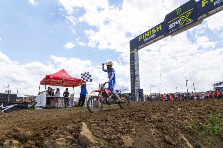 Hunter Lawrence se impone en High Point y consigue su segunda victoria de la temporada en el Campeonato Pro Motocross