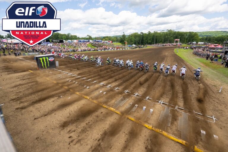 Jett Lawrence se lleva la victoria en Unadilla y recupera el control del Campeonato de Pro Motocross